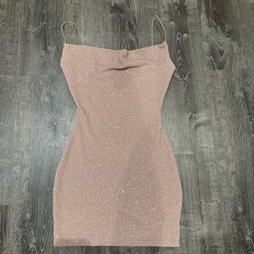 Sparkly mini form fitting dress! Perfect for sorority date parties or Vegas!